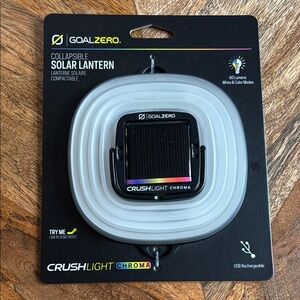 Goal Zero CrushLight Chroma Solar Lantern